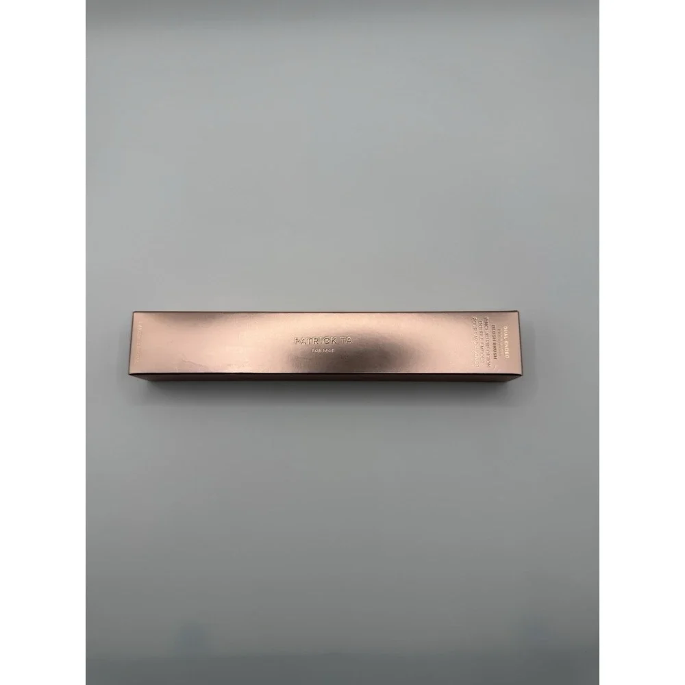 PATRICK TA Dual Ended Precision Blush Brush New in Box Makeup Brush